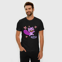 Футболка slim-fit Toothy trap, цвет: черный — фото 2