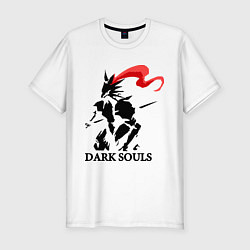 Футболка slim-fit Dark Souls, цвет: белый