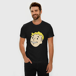 Футболка slim-fit Vault boy head, цвет: черный — фото 2