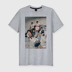 Футболка slim-fit Stray Kids Maxident, цвет: меланж