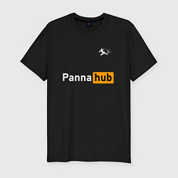 Мужская slim-футболка Уличный футбол - Panna Hub