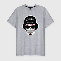 Футболка slim-fit Compton Eazy-E, цвет: меланж