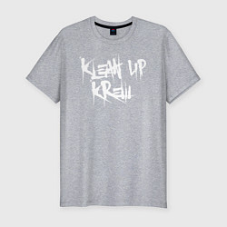 Футболка slim-fit ZillaKami x SosMula city morgue - klean up krew, цвет: меланж