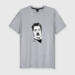 Мужская slim-футболка Джакомо Пуччини