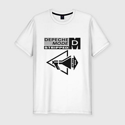 Футболка slim-fit Depeche mode new wave, цвет: белый