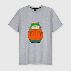 Футболка slim-fit Totoro Kyle, цвет: меланж