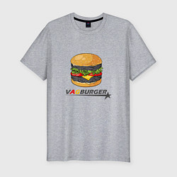 Футболка slim-fit VAGburger tyres, цвет: меланж