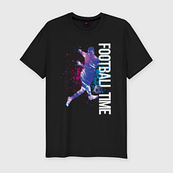 Футболка slim-fit Football time Messi, цвет: черный