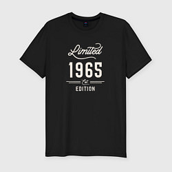 Футболка slim-fit 1965 ограниченный выпуск, цвет: черный