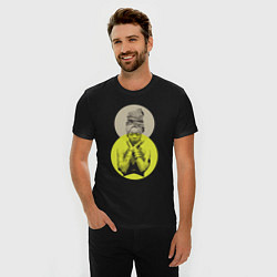 Футболка slim-fit Erykah Badu 8, цвет: черный — фото 2