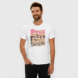 Футболка slim-fit Pink floyd стена, цвет: белый — фото 2