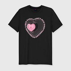 Футболка slim-fit Everythings nice, цвет: черный