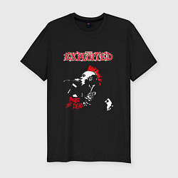 Мужская slim-футболка The Exploited Punks not dead