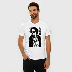Футболка slim-fit Johnny Depp - graphics, цвет: белый — фото 2