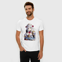 Футболка slim-fit Genshin Noelle, цвет: белый — фото 2