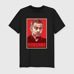 Футболка slim-fit Mourinho, цвет: черный