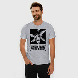 Футболка slim-fit LP Hybrid Theory, цвет: меланж — фото 2