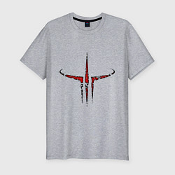 Футболка slim-fit Quake III logo, цвет: меланж