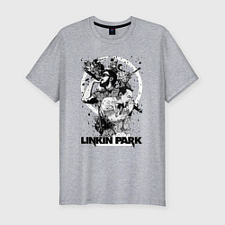 Футболка slim-fit Linkin Park all, цвет: меланж