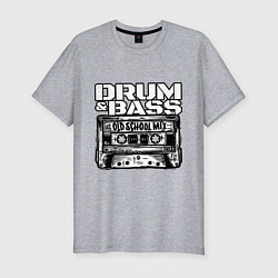Футболка slim-fit Dnb oldschool, цвет: меланж