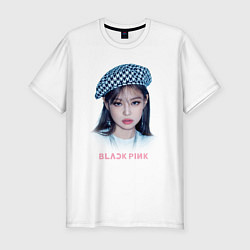 Футболка slim-fit Jennie Blackpink, цвет: белый