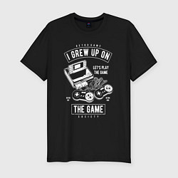 Футболка slim-fit SNES gamer, цвет: черный