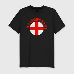 Футболка slim-fit Coming home England, цвет: черный