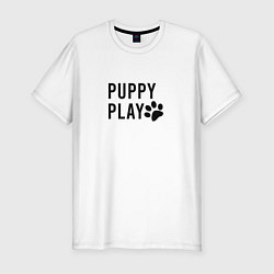 Футболка slim-fit Puppy Play, цвет: белый