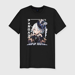 Футболка slim-fit God of Justice, цвет: черный