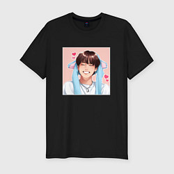 Футболка slim-fit Han - Stray Kids, цвет: черный