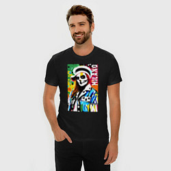 Футболка slim-fit Skeleton fashionista - Milano - pop art, цвет: черный — фото 2