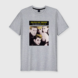 Футболка slim-fit Depeche Mode - The Singles 81-85, цвет: меланж