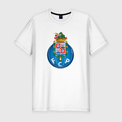 Футболка slim-fit Porto sport fc, цвет: белый