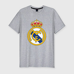 Футболка slim-fit Real madrid fc sport, цвет: меланж