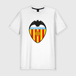 Футболка slim-fit Valencia fc sport, цвет: белый