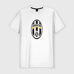 Футболка slim-fit Juventus sport fc, цвет: белый