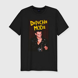 Мужская slim-футболка Depeche Mode Dave