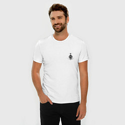 Футболка slim-fit Знак из Elden Ring - мини, цвет: белый — фото 2