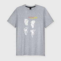 Футболка slim-fit Depeche Mode - Black celebration tour, цвет: меланж