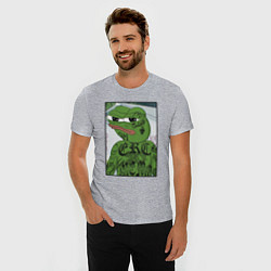 Футболка slim-fit Pepe tattoo, цвет: меланж — фото 2