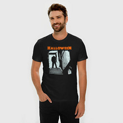 Футболка slim-fit Halloween day, цвет: черный — фото 2