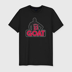 Футболка slim-fit Jordan goat, цвет: черный
