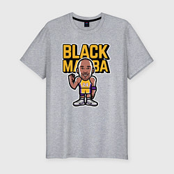 Футболка slim-fit Kobe black mamba, цвет: меланж