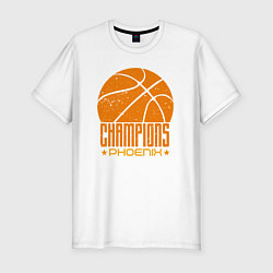 Футболка slim-fit Champions Phoenix, цвет: белый