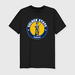 Футболка slim-fit Golden State, цвет: черный