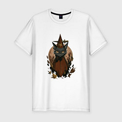 Футболка slim-fit Мэй Боровски в костюме, цвет: белый