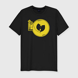 Футболка slim-fit Wu-Tang vinyl, цвет: черный