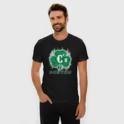 Футболка slim-fit Boston Celtics style, цвет: черный — фото 2