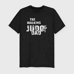 Футболка slim-fit The walking judo dad, цвет: черный