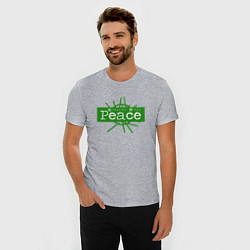 Футболка slim-fit Depeche Mode - Peace wh, цвет: меланж — фото 2